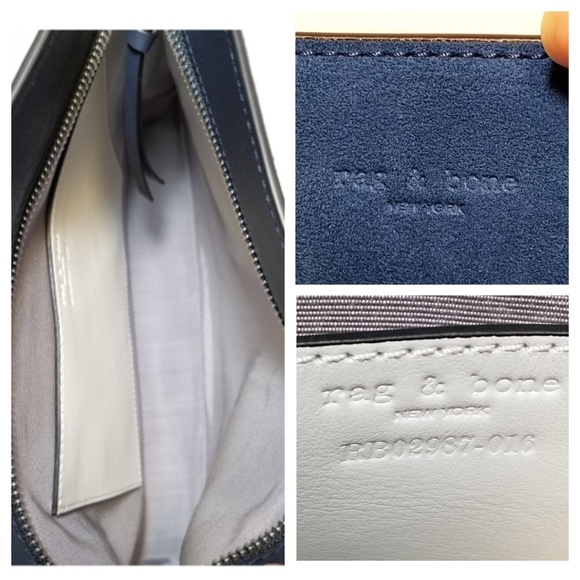 Rag & Bone  - Compass Colorblock Leather Bag - Picture 7 of 8